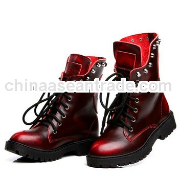 Wholesale Women's Retro Flats Couple Boots