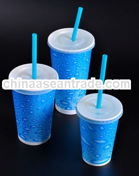 Wholesale cold paper cups with double PE coating ,paper cold drink cups in 
