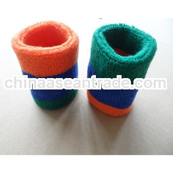 Wholesale cotton sport plain sweatbands