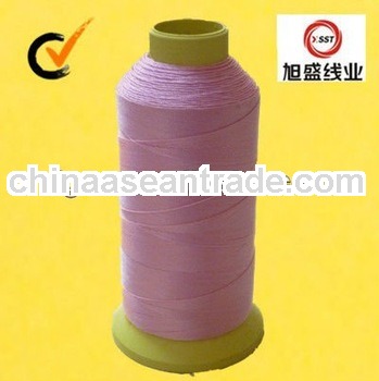 Wholesale high quality Polyester bonded sewing thread, different colors and high temperature does no