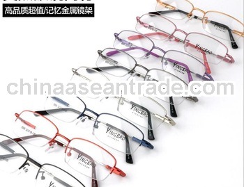 Wholesale latest designer flexiable metal eyeglass frames for unisex