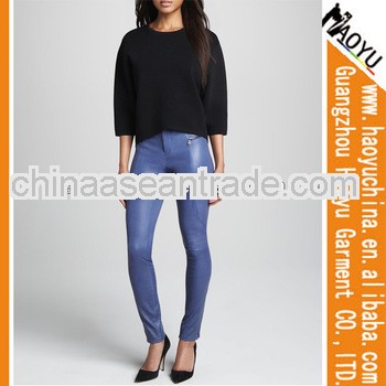 Wholesale leather pants german bavarian leather pants leather sweatpants (HYPU228)