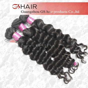 Wholesale market GS HAIR tangle free dyeable natural color free 5a top quality 100% virgin brazilian