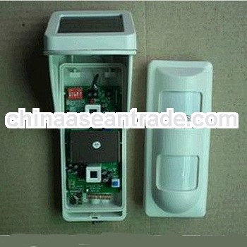 Wireless Outdoor Motion Sensor/Detector ,with Recharge Solar Power