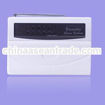 Wireless security monitored alarm system, economic telephone auto dial alarm