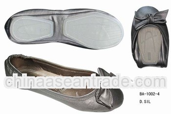 Women Fashion Folding Flat Ballerina Shoes