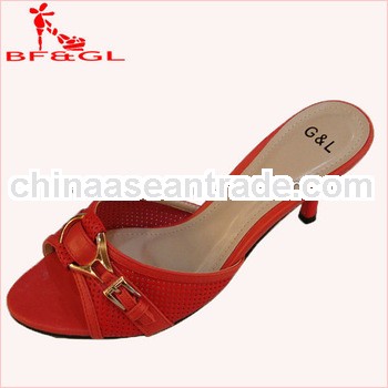 Women Sandal 2013 Ladies Low Heel Sandals