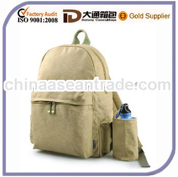 Women's Canvas School Backpack Satchel Book Bag