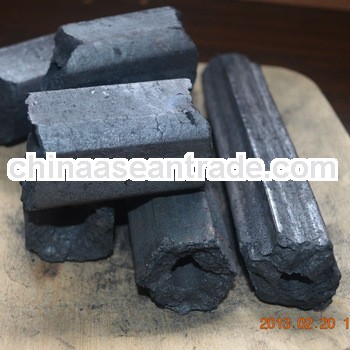 Wood sawdust machine made stick charcoal