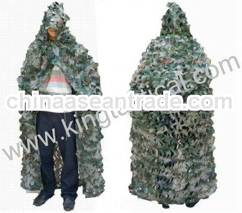 Woodland Military Ghillie suits ,Camouflage Clothing Hunting Jungle Camo 3D Military Ghillie Suit