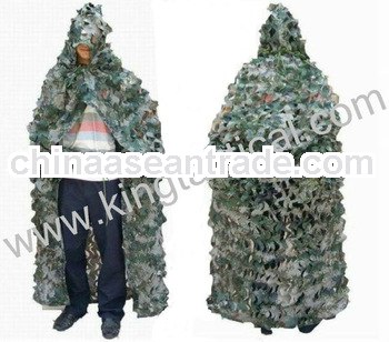 Woodland Military Ghillie suits ,Camouflage Clothing Hunting Jungle Camo 3D Military Ghillie Suit