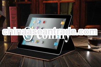 World Map Slim Leather Case for iPad 2 and The new iPad Magnetic Case