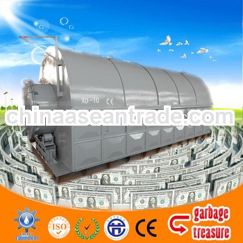 XINDA Used plastic processing machine into 50% fuel oil