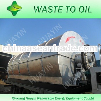 XINXIANG HUAYIN Used Tyres Recover To Diesel For Heating Boiler With 20 Years History