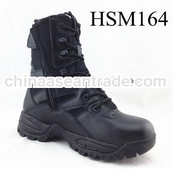 YKK side zip security force military style assault boots combat boots