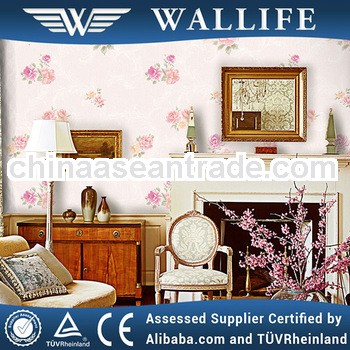 YX20501 beautiful country flower wall paper