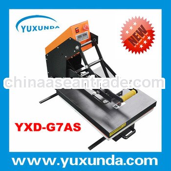YXD-G7AS 40*50cm Auto open t shirt printing machine with slide out press bed
