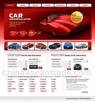 Yellow page website, AD website, portal website design