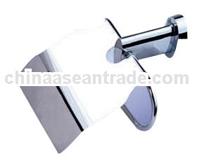 Zinc Alloy Waterproof Toilet Paper Holder With Lid