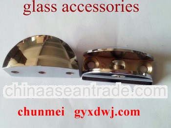 Zinc Wall To Glass Support Bar For Glass