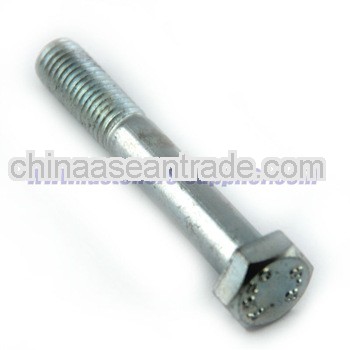 Zinc plated hex head cap screw supplier