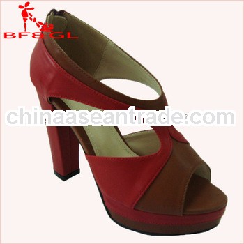 Zip Closure Manufacturer Classy Women Platform Sandals