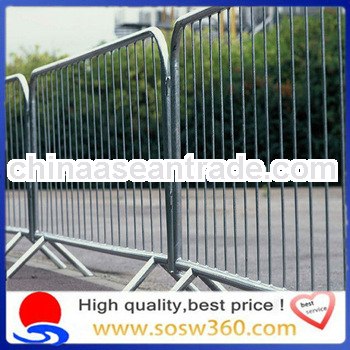 (10 year factory experience ) Galvanized/powder coated Pedestrian Barriers