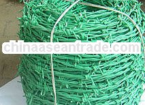 (Factory) barbed wire/plastic sprayed barbed wire