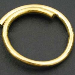 brass bangle cuff Y.314b