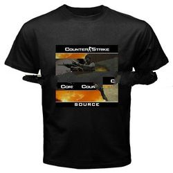 Counter Strike Black Unisex T-Shirt