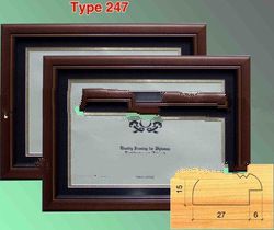 Wooden Diploma Frames
