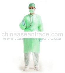 Unisex Virgin PP Disposable NW Surgical Gown
