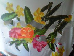 100% Rayon Balinese Hand Painted Sarong
