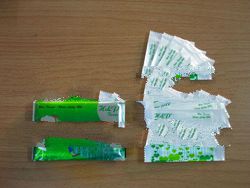 Single Wet Tissue - Hotel Wet Tissue