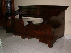 225. Solid Bench ( Risban Bench ) - Kursi Panjang Jati