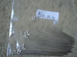 FMNHP04 - SS Headpin 40mm with 1.5mm Ball