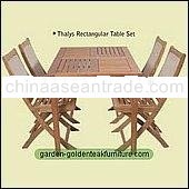 Thalys Rectangular Table Set