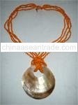 Mother of peal necklace