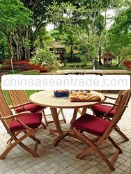 Jimbaran Round Table + 6 Chairs
