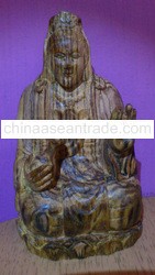 Agarwood Buddha Statue