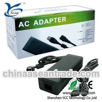 ac adapter for xbox360,for xbox360 power supply,game accessories