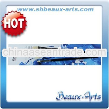 acrylic brush set of 3 hog bristle brushes