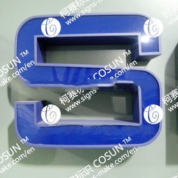 acrylic letters with frontlit