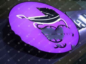 acrylic lightbox for Christmas