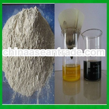 activated clay for recycling waste motor oil