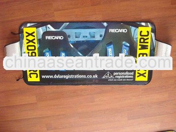 advertising AIR BUBBLE WITH ALUMINIUM FOIL snow car sun shade