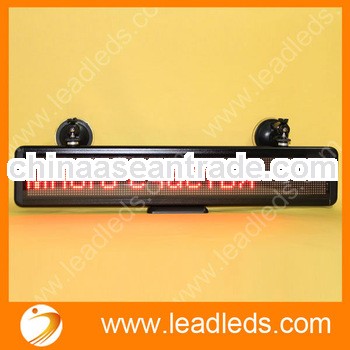 advertising and display neon led car light sign board