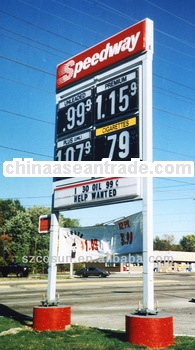advertising board stand pylon sign