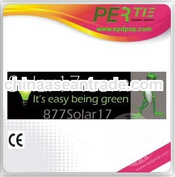 advertising display oled e-paper display for POP decca advertisement