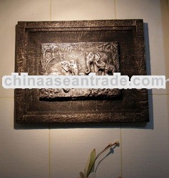 Elephant family paper mache